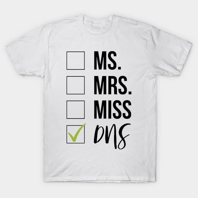 DNS Graduation T-Shirt by IndigoPine